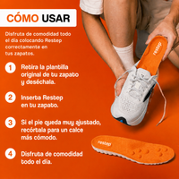 Restep® | Plantillas Ortopédicas de Confort y Masaje